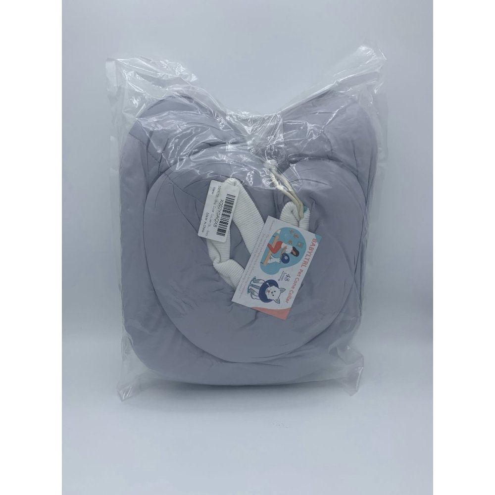 BABYLTRL pet cone collar XL size, sealed, gray